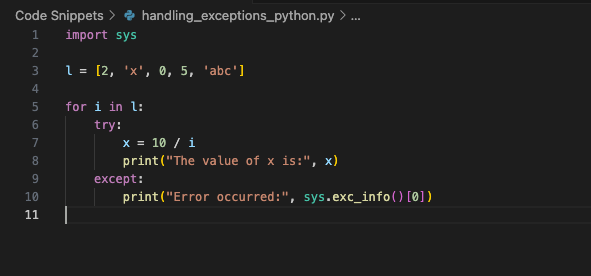 Exception Handling in Python - Coding Jedi